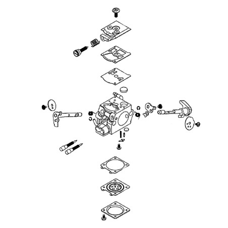 Carburateur tronçonneuse Echo