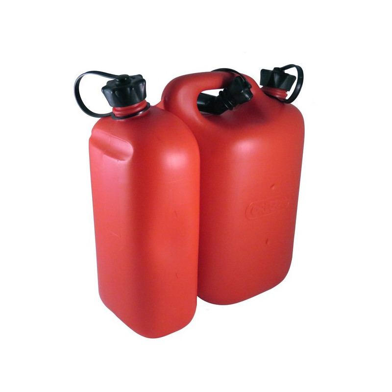 Bidon double réservoir Oregon essence / huile 5 +3 L