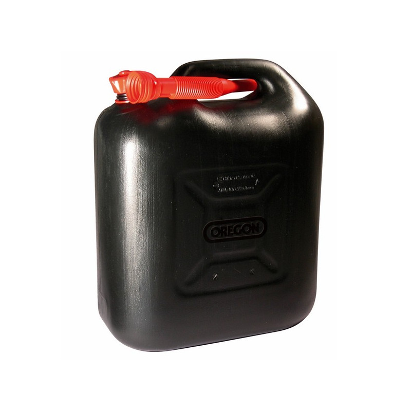 Bidon essence et huile Oregon 20 litres couleur noir