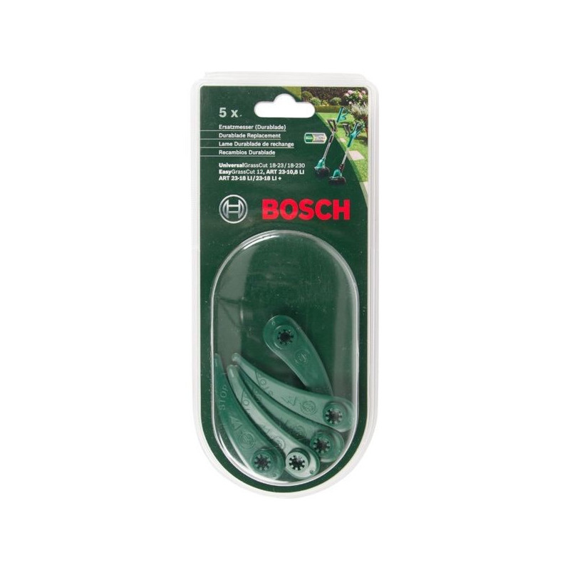 Jeu de 5 couteaux dresse bordure Bosch