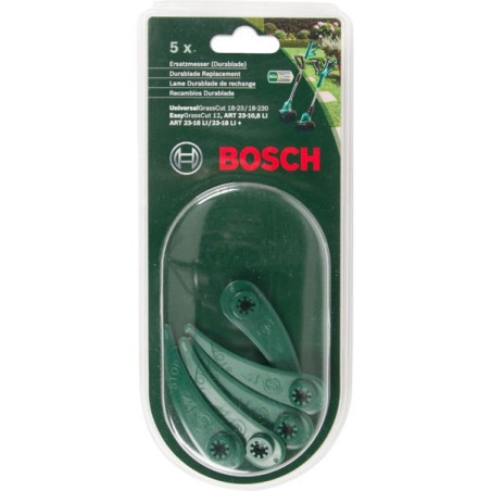 Jeu de 5 couteaux dresse bordure Bosch