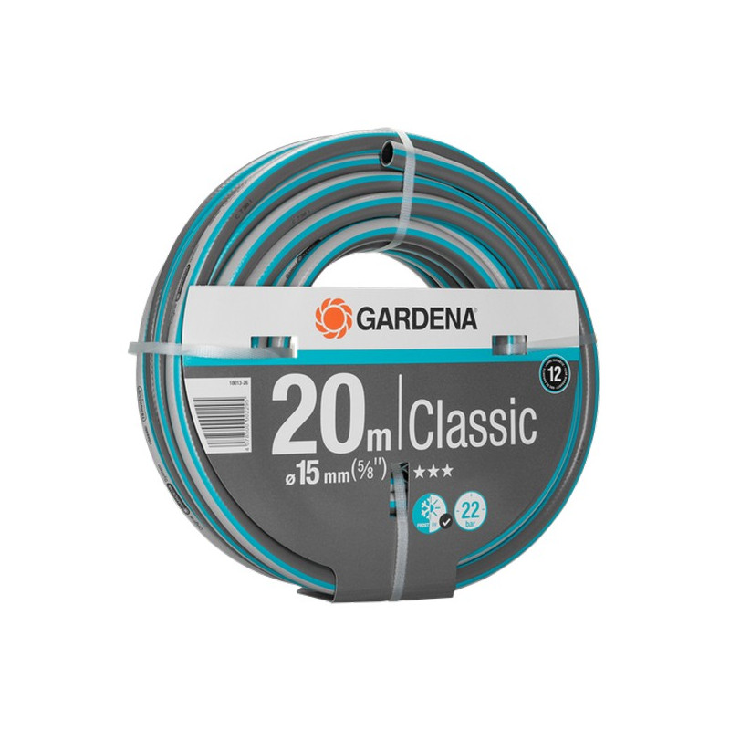 Tuyau arrosage Gardena Classic 20 mètres (5/8")