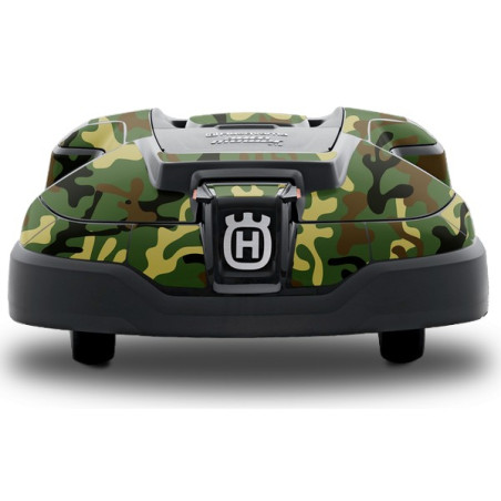 Stickers robot tondeuse Automower Husqvarna camouflage