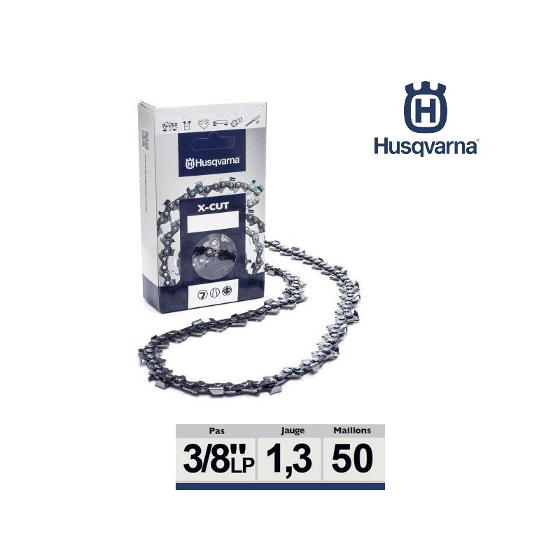 Chaîne tronçonneuse Husqvarna 3/8LP 050 50 dents