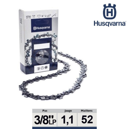 Chaîne tronçonneuse Husqvarna 3/8 Picco 043 52 dents