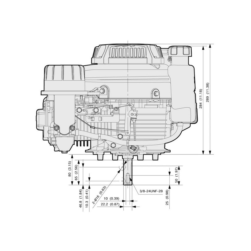 Moteur tondeuse Kawasaki FJ180V