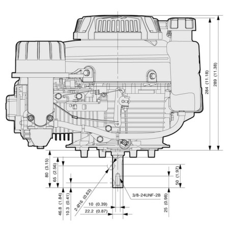 Moteur tondeuse Kawasaki FJ180V