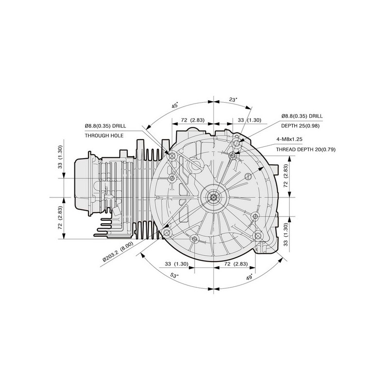 Moteur tondeuse Kawasaki FJ180V