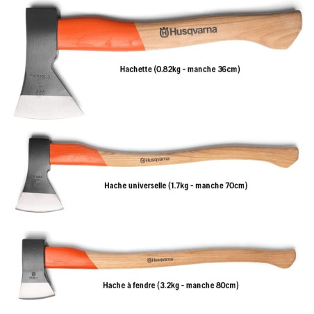 Hâche / hâchette bois Husqvarna