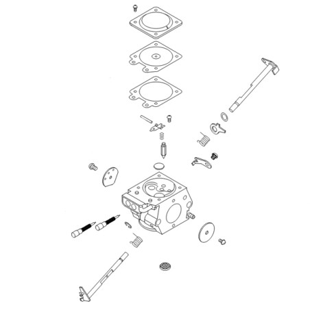 Carburateur tronçonneuse Echo