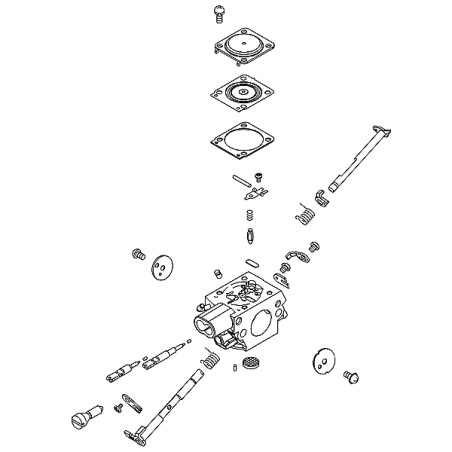 Carburateur tronçonneuse Echo