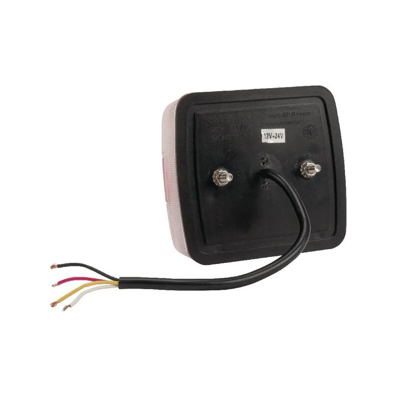 Feu arrière LED carré universel