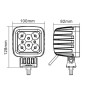 Projecteur travail LED carré universel 42W Projecteur travail LED carré universel 42W