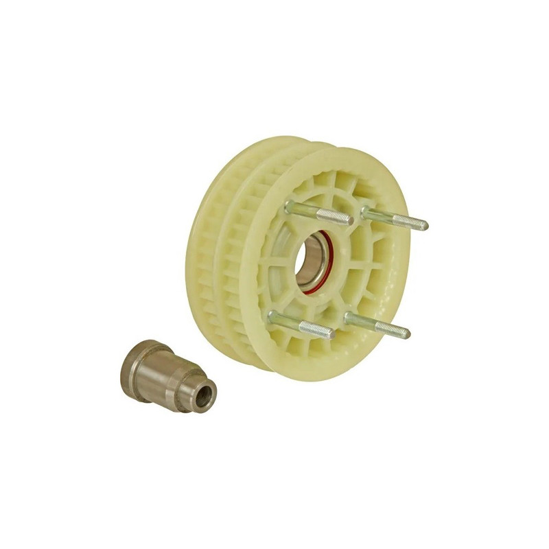 Poulie double crantée plateau de coupe Stiga