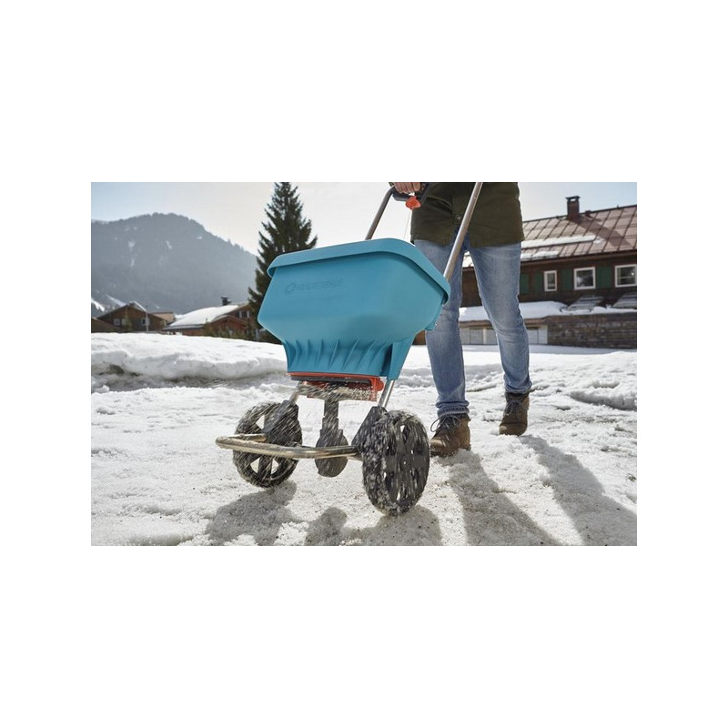 Épandeur à engrais XL sur roues Gardena