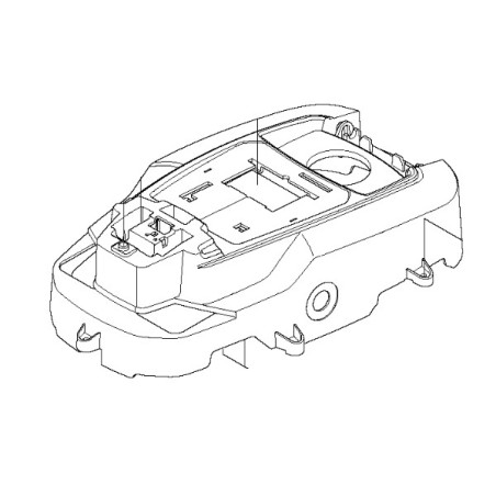 Châssis supérieur robot tondeuse Husqvarna