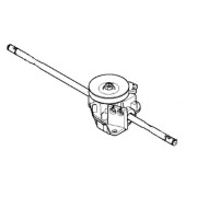 Boitier traction tondeuse Husqvarna / Jonsered / Zenoah
