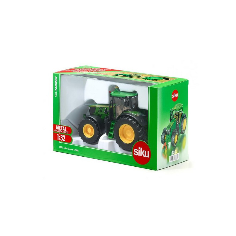 Jouet tracteur John Deere 6210R miniature Siku