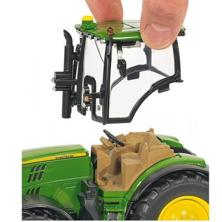 Jouet tracteur John Deere 6210R miniature Siku