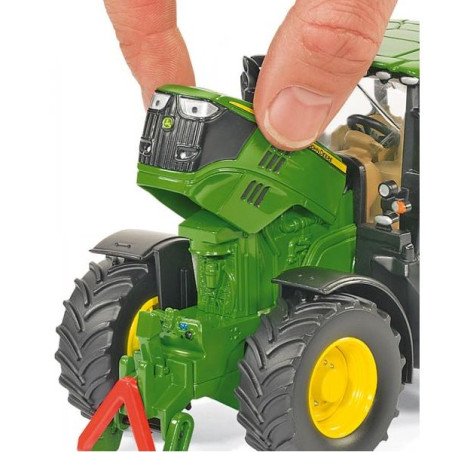 Jouet tracteur John Deere 6210R miniature Siku