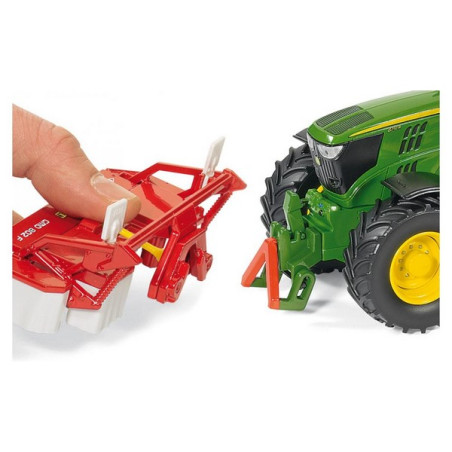 Jouet tracteur John Deere 6210R miniature Siku