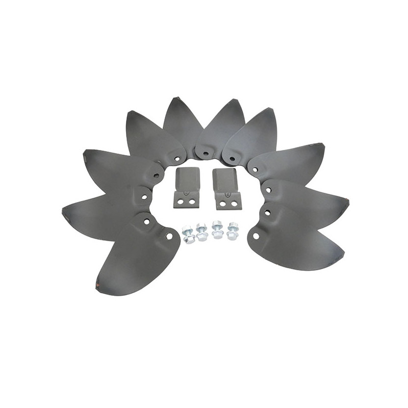 Kit couteaux fraise motoculteur Pubert / Oleo Mac