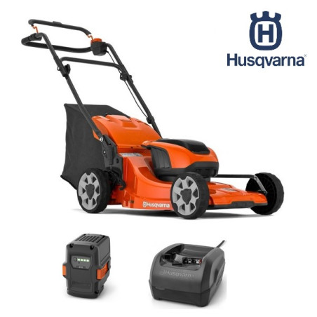 Pack tondeuse à batterie Husqvarna LC142i - 36V / 4Ah