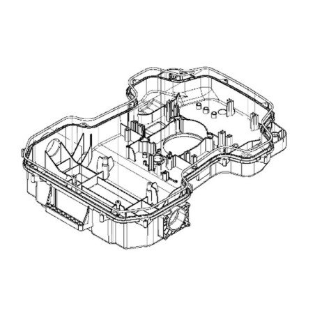 Châssis inférieur robot tondeuse Husqvarna