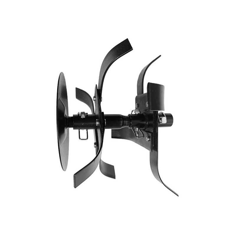 Paire de fraises motobineuse double couronnes Universel