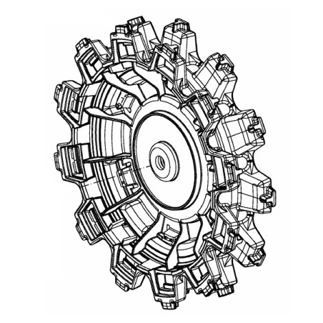 Roue robot tondeuse Robomow / Cub Cadet