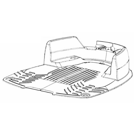 Base station charge robot tondeuse Robomow