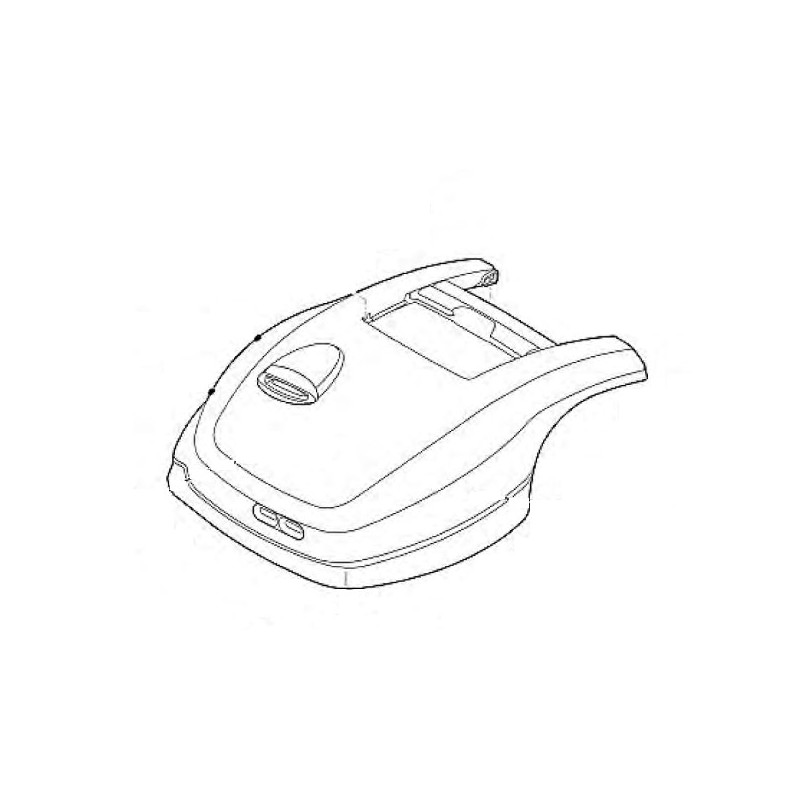 Capot supérieur robot tondeuse Viking