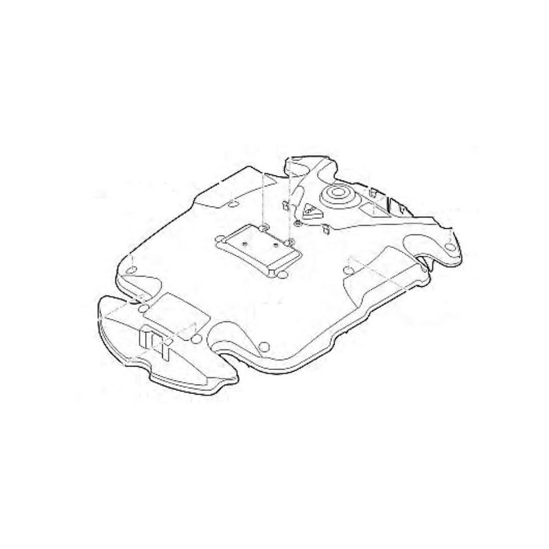 Châssis supérieur robot tondeuse Viking