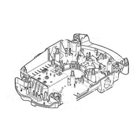 Châssis inférieur robot tondeuse Viking / Stihl