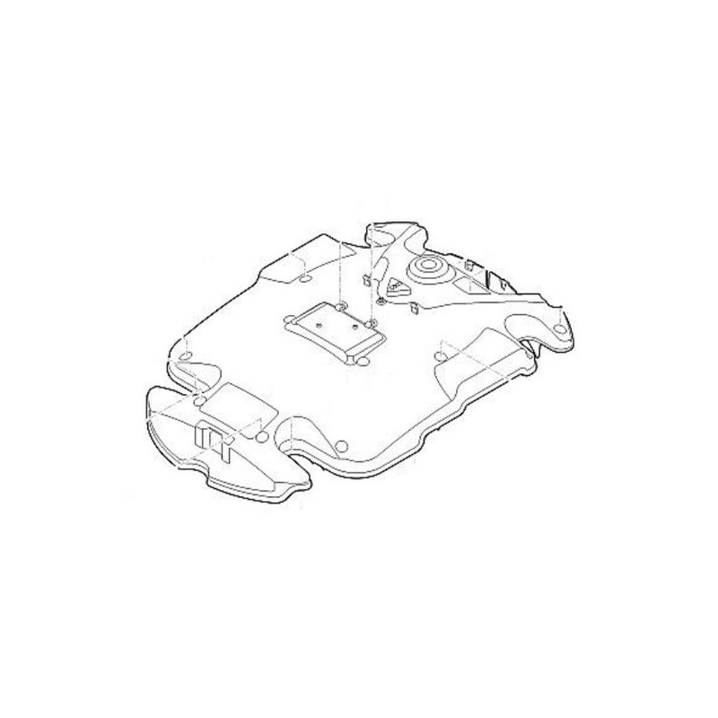 Châssis supérieur robot tondeuse Stihl