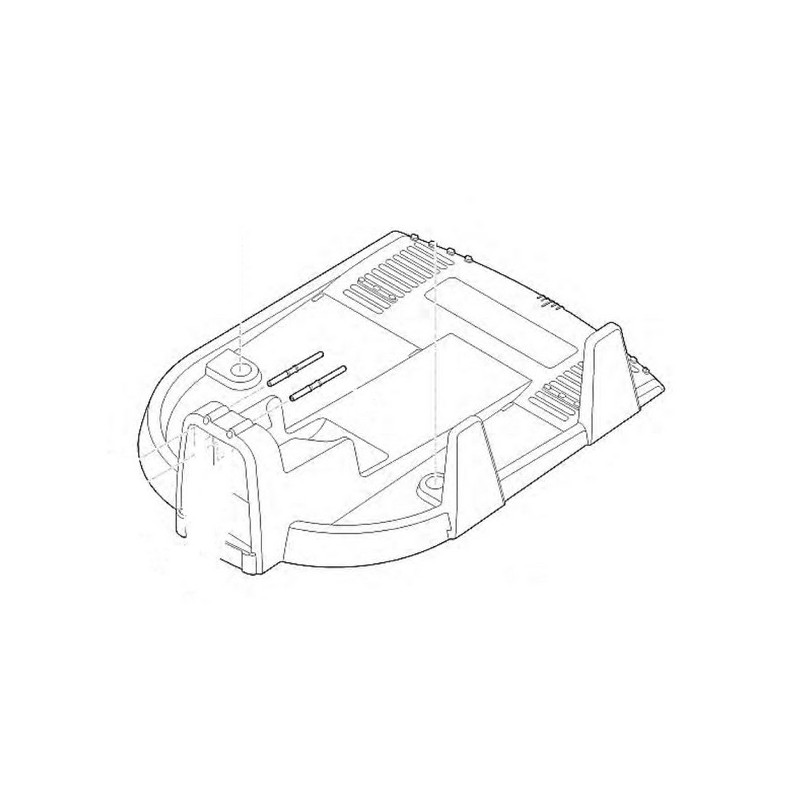 Base station charge robot tondeuse Viking