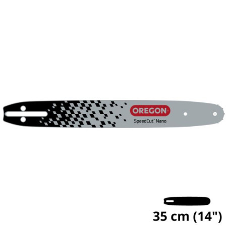 Guide-chaîne tronçonneuse Husqvarna, coupe de 35cm SpeedCut Nano Oregon 144TXLNA095