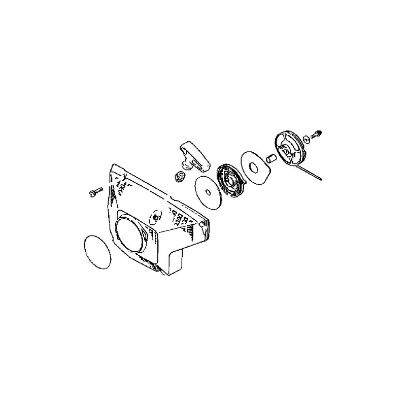 Lanceur tronçonneuse Echo