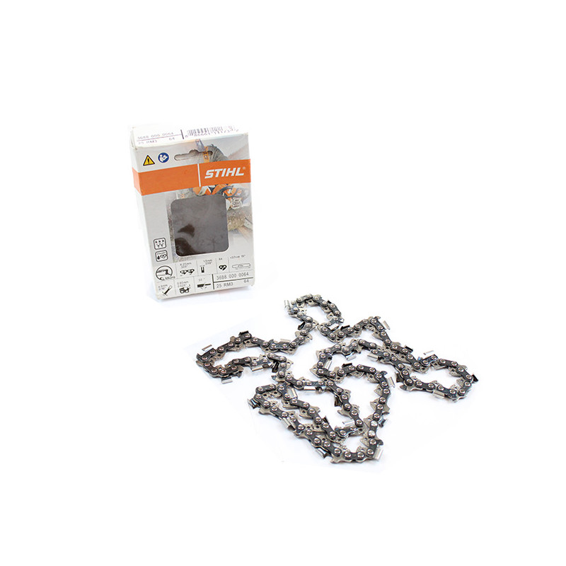 CHAINE TRONÇONNEUSE STIHL 0.325" 1.5MM 64 DENTS