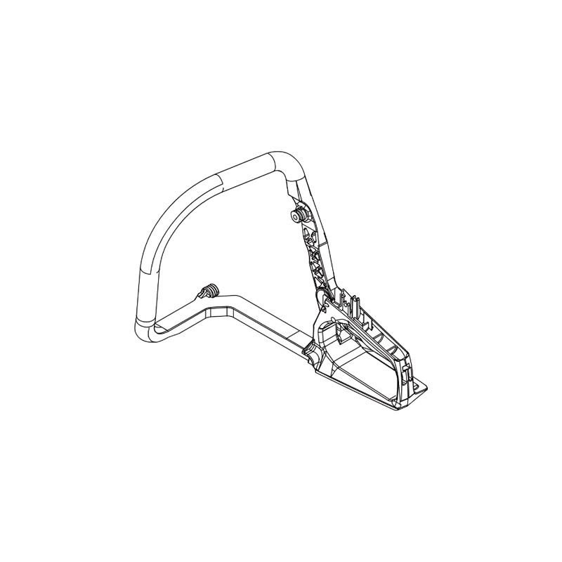 Poignée arrière tronçonneuse Echo