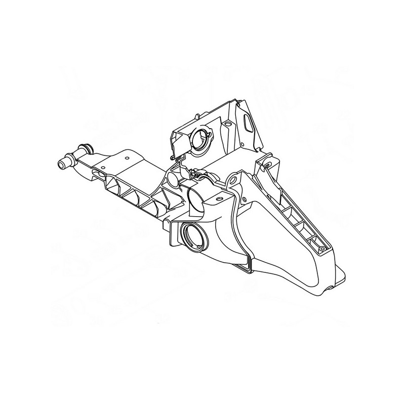 Poignée arrière réservoir essence tronçonneuse Echo