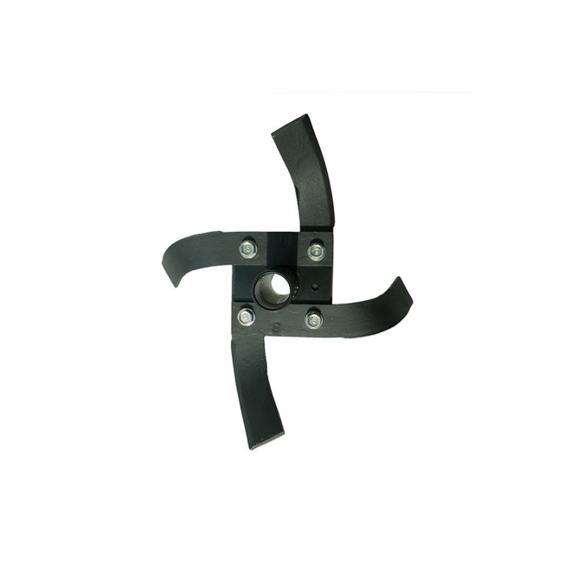 Couteau De Fraise Gauche 220mm GREENSTAR - Pour Motobineuse Honda, Kubota, Husqvarna, Pubert, Etc.