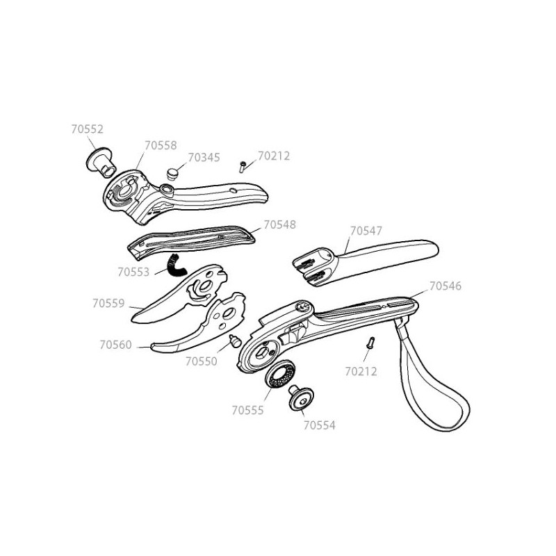 Butée pour sécateur OGA / OGL / OGM / OGS Outils Wolf
