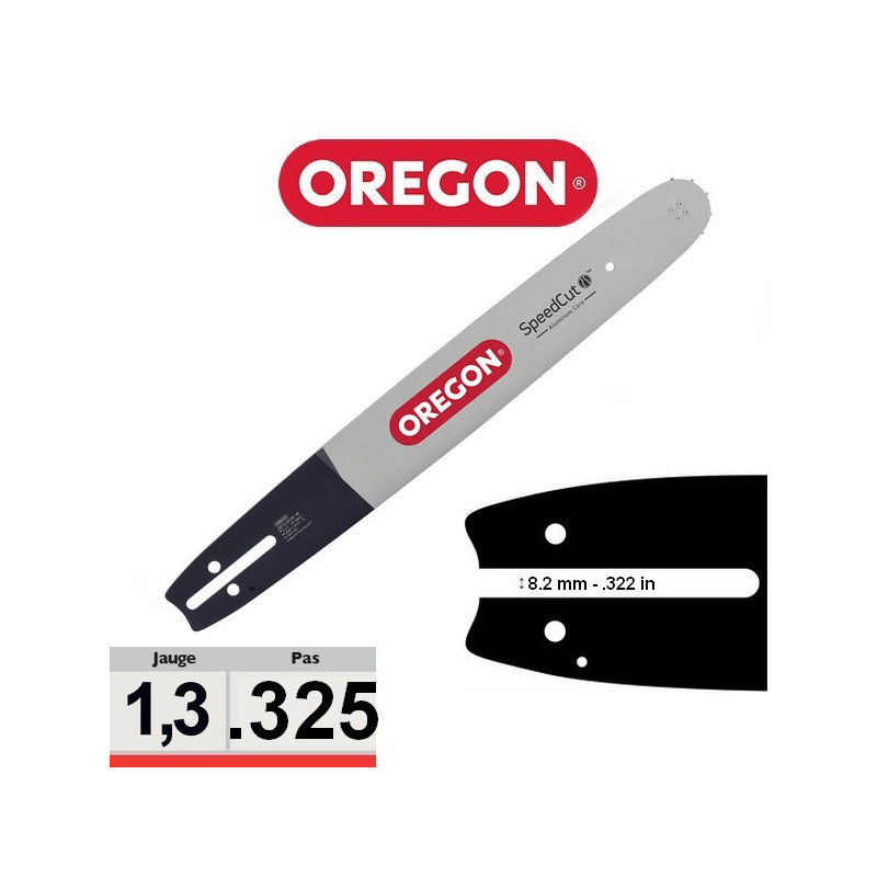 Guide chaine tronçonneuse Oregon 325 050 TXLBK095 SpeedCut