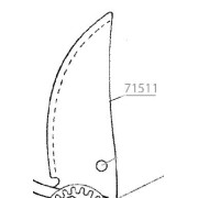 Lame pour sécateur OGAN / OGAT Outils Wolf