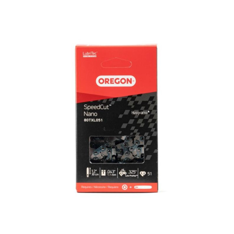Chaine de tronçonneuse Stihl et Husqvarna / SpeedCut Nano Oregon 80TXL051E