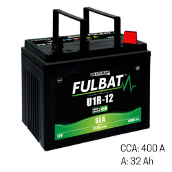 Batterie tondeuse autoportée 12V - 32Ah / CCA: 400A, + à droite