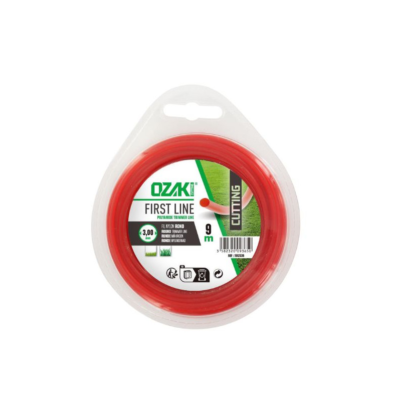 Fil debroussailleuse rond 3.00mm