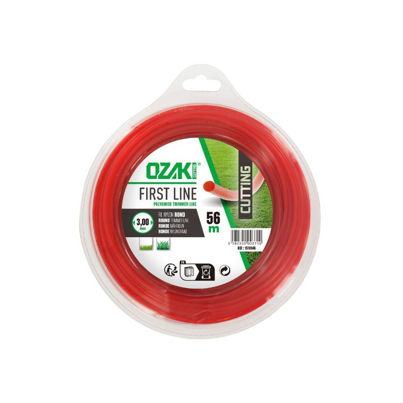 Fil debroussailleuse rond 3.00mm