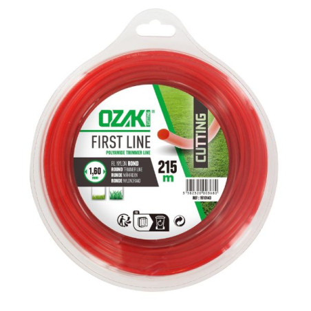 Fil débroussailleuse rond Ozaki 1,60mm